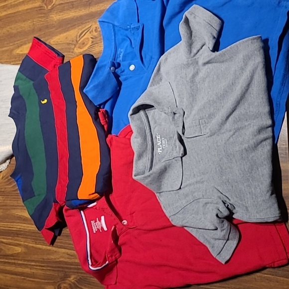 Other - Boys lot shirts size 5/6 polo, children's place. And French toast